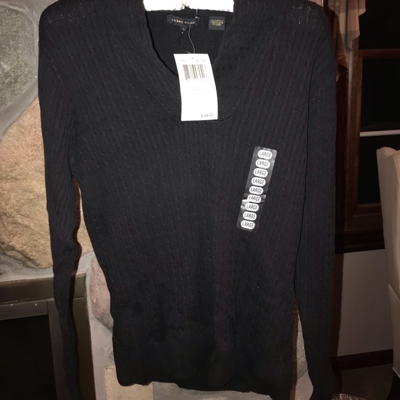 Black Jeanne Pierre Sweater NWT - Picture 5 of 7